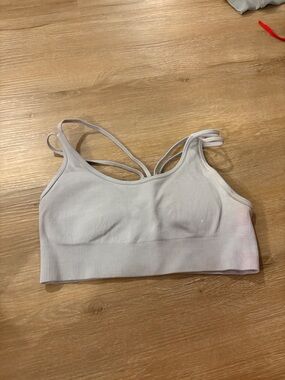 Light Gray Seamless Strappy Bralette - Women Intimates